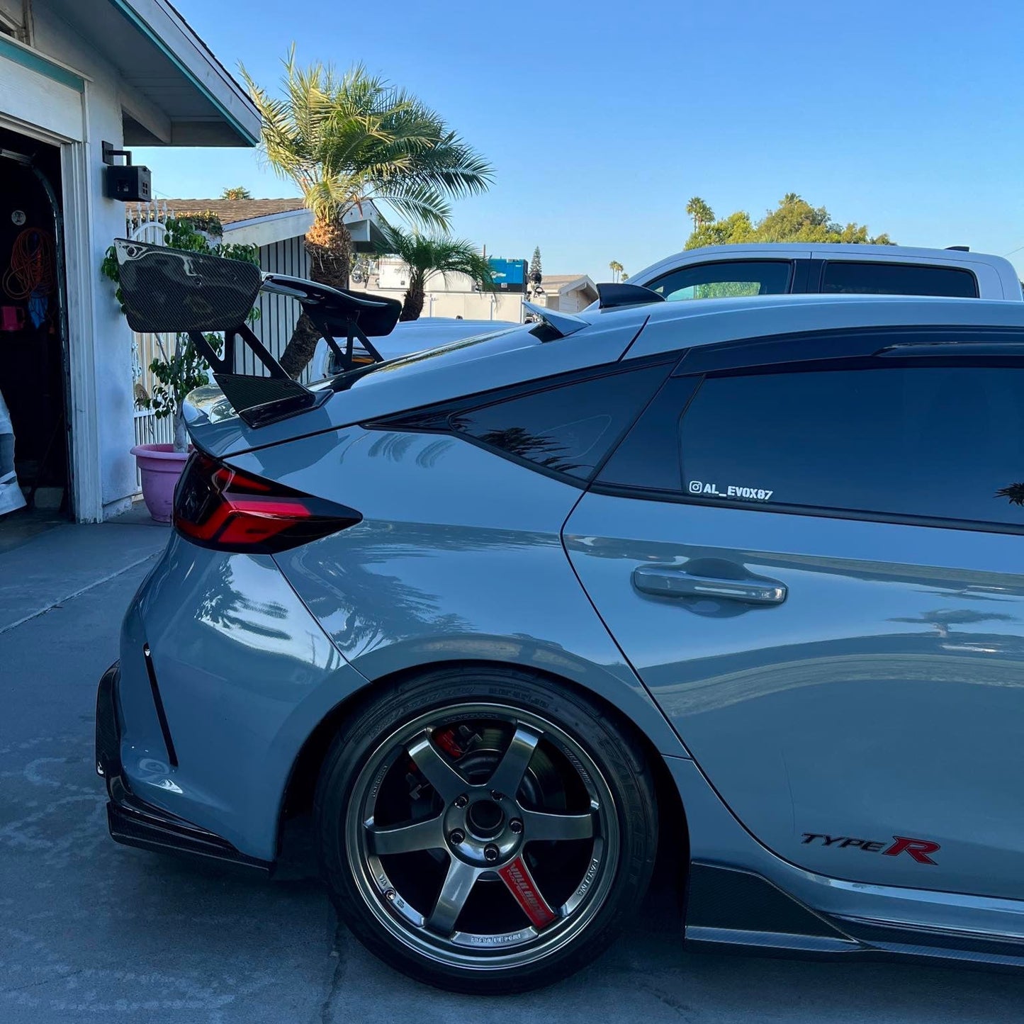 Honda Civic Type-R FL5 EPA Design VX2 Type rear spoiler