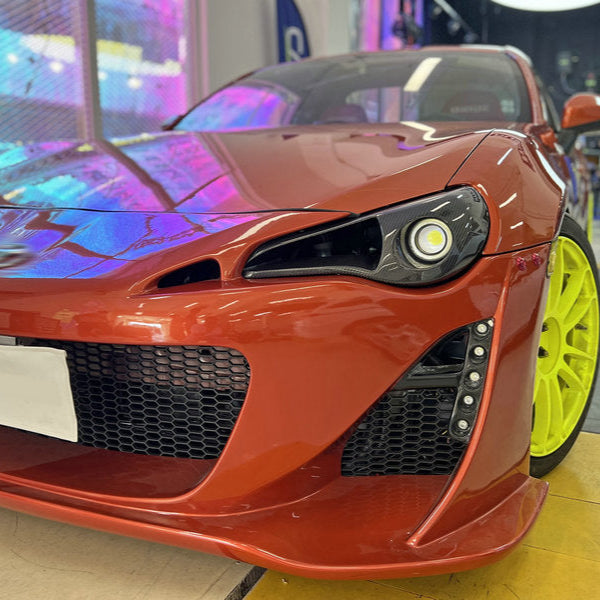 TOYOTA FT86 BRZ FRS Stanceworkz ATTK Vented Headlight replacement with LED Projector Light (LHD, driver side)