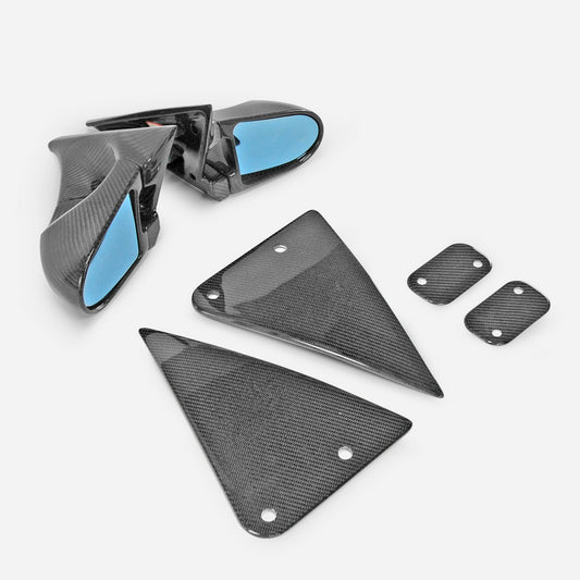 TOYOTA FT86 ZN6 BRZ ZC6 Aero Mirror (Left hand drive) Comes with OE mirror delete kit