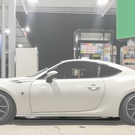 TOYOTA FT86 VRS1 side skirt extension (For OE side skirt)