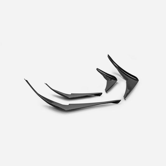 Hyundai Genesis2022 G70 facelift EPA Type front bumper canard