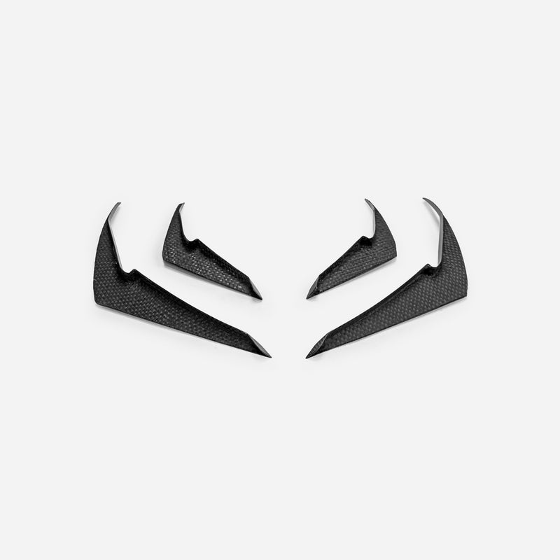 Hyundai Genesis2022 G70 facelift EPA Type front bumper canard