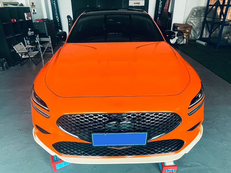 Hyundai Genesis 2022 G70 facelift EPR 3Pcs front lip