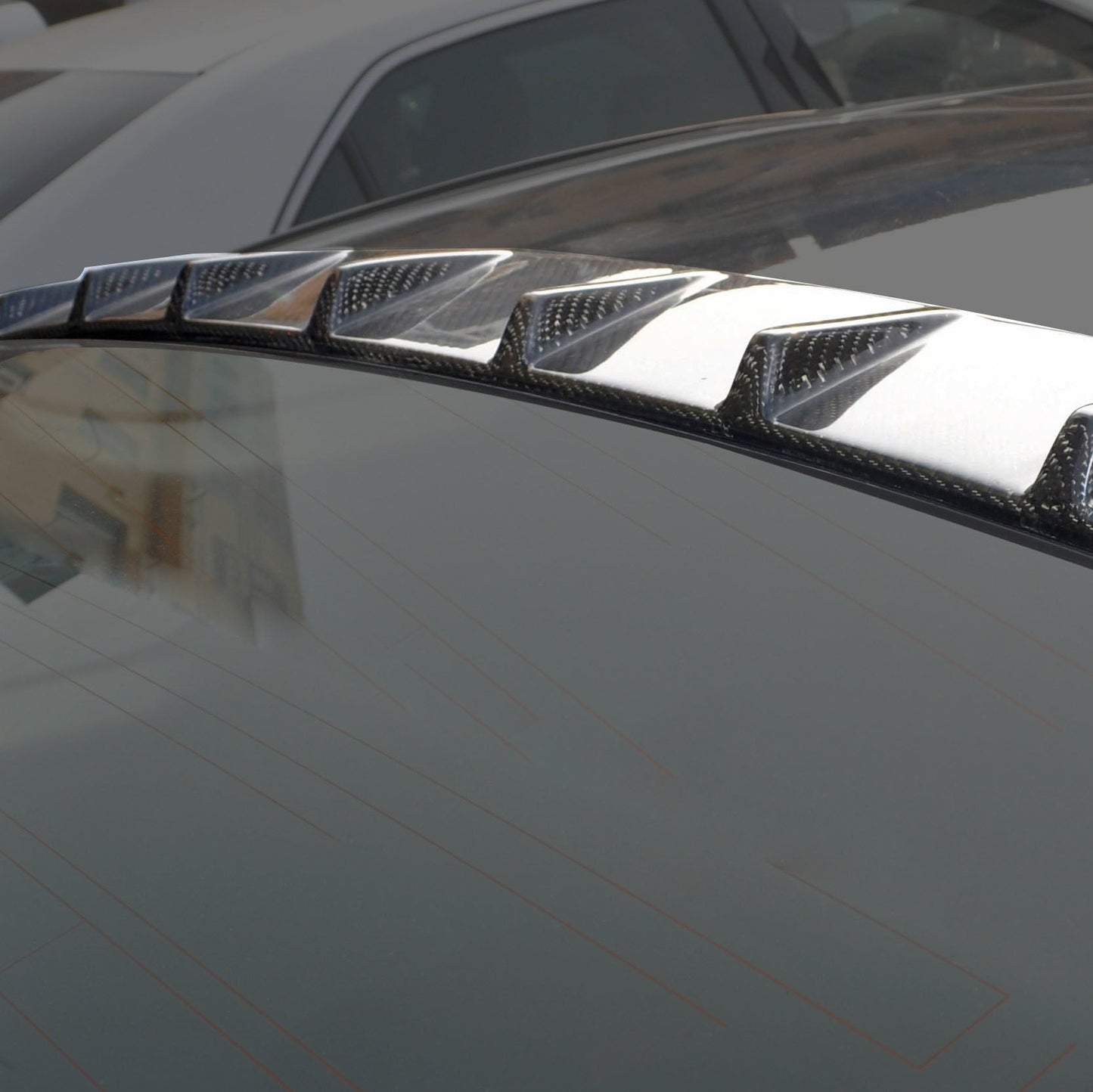 HYUNDAI Genesis Rohens Coupe 09 Rear Window Roof Spoiler