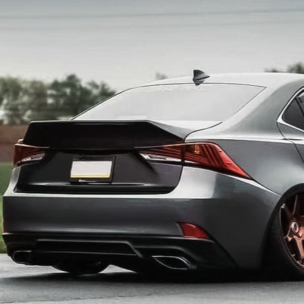 LEXUS 13-17 IS duckbill rear trunk (F-Sport IS350/ IS300h/IS250, GSE31/AVE30/GSE30)