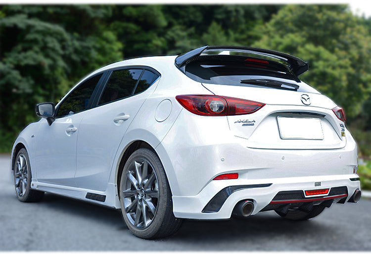 Mazda 3 Axela BM 2017 HT Style Rear Lip (5 Door Hatch Back Model)