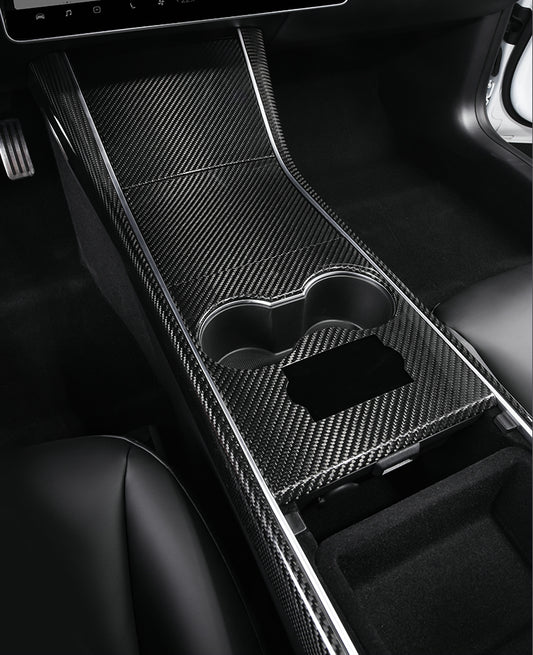 Tesla Model 3 Center console cover 3Pcs
