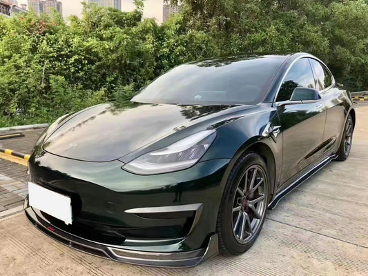 Tesla Model 3 Type CM Front lip 2pcs