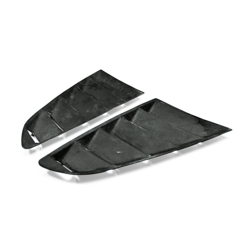 Ford Mustang 2015 GT350R Style Quarter Window Vents Louvers