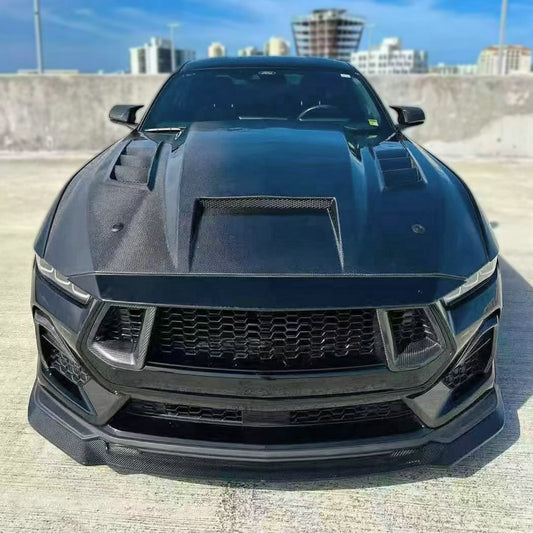 2024 Mustang GT 7th Gen S650 TD Type front hood