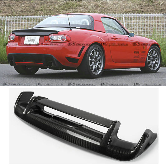 MAZDA MX5 NC NCEC Roster Miata GVN Style Rear Diffuser with centre flap 3Pcs