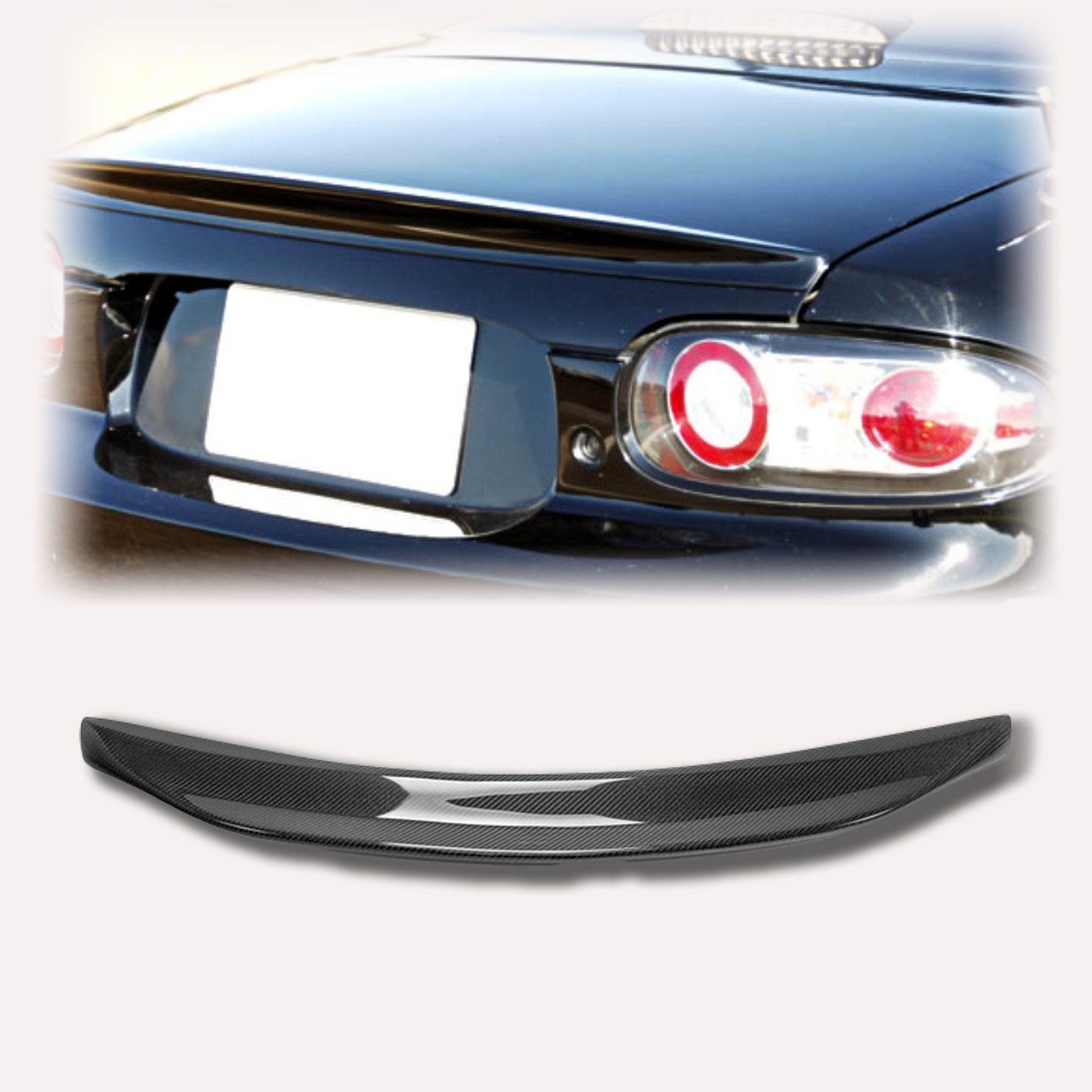 MAZDA MX5 NB6C NB8C Roadster EPA Type 2 rear spoiler