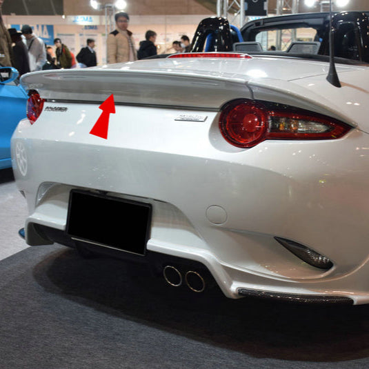 MAZDA MX5 ND5RC Miata Roadster ESQ style rear spoiler (3 pcs, softtop only)