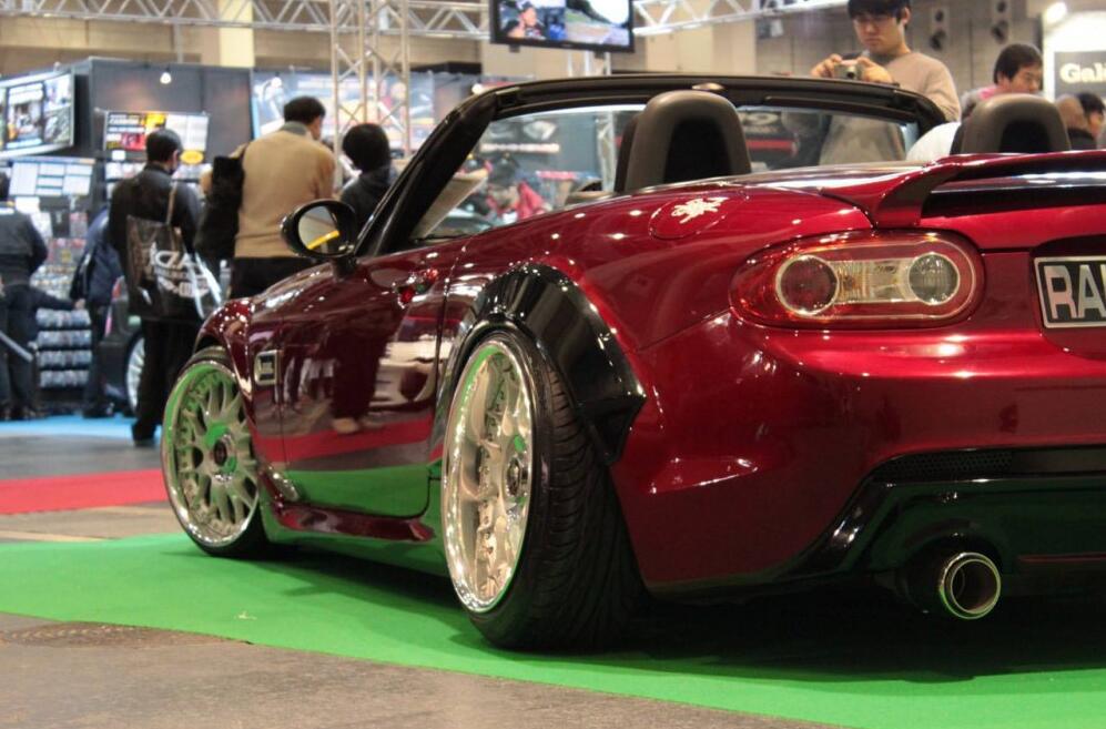 MAZDA MX5 NC NCEC Roster Miata RBK Style Trunk Spoiler (Soft Top Only)