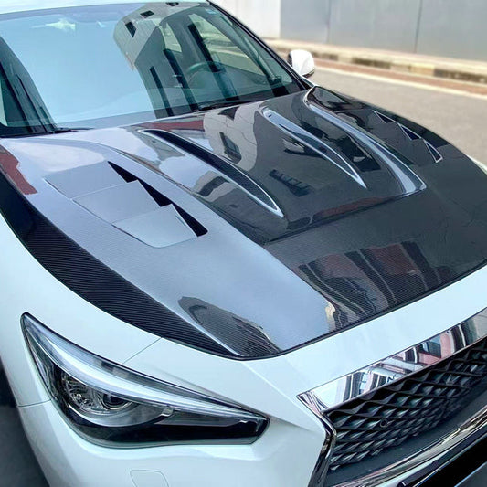 Infiniti Q50 V37 H1 Type vented hood
