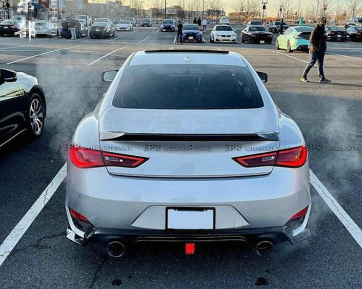 Infiniti Q60 CV37 17 onwards V Type rear diffuser
