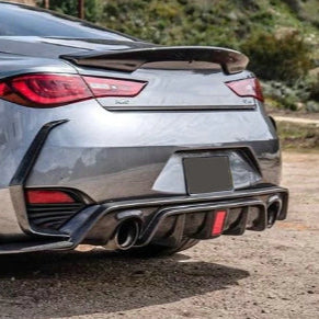 Infiniti Q60 CV37 17 onwards V Type rear diffuser