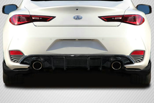 Infiniti Q60 CV37 17 onwards JS Type Rear Diffuser 3Pcs