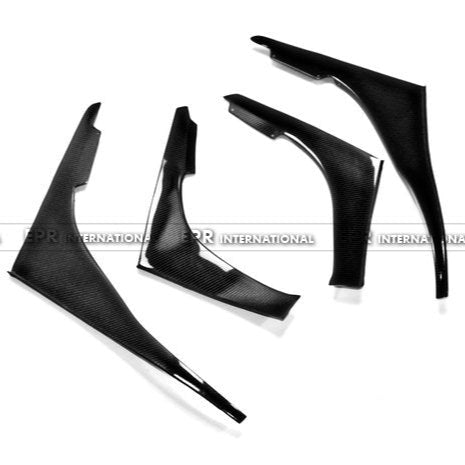 Nissan Skyline R32 GTR TBO Front Bumper 4 pcs Canard (Will fit on standard GTR front bumper only) body kits