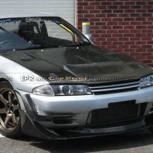 Nissan Skyline R32 GTR TBO Front Bumper 4 pcs Canard (Will fit on standard GTR front bumper only) body kits