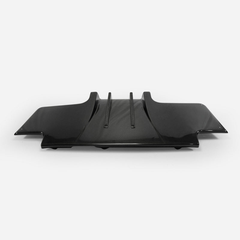 Nissan Skyline R32 GTR TS Style  Type 2 Rear Diffuser w/ Metal Fitting Accessories (5pcs)