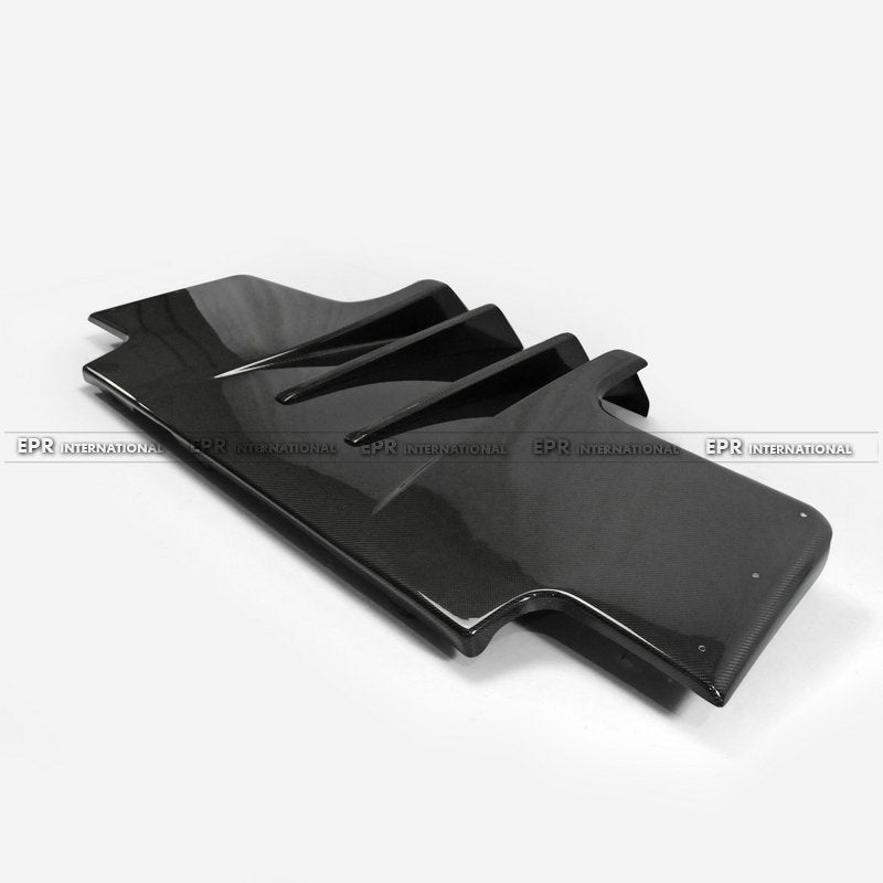 Nissan Skyline R32 GTR TS Style  Type 2 Rear Diffuser w/ Metal Fitting Accessories (5pcs)