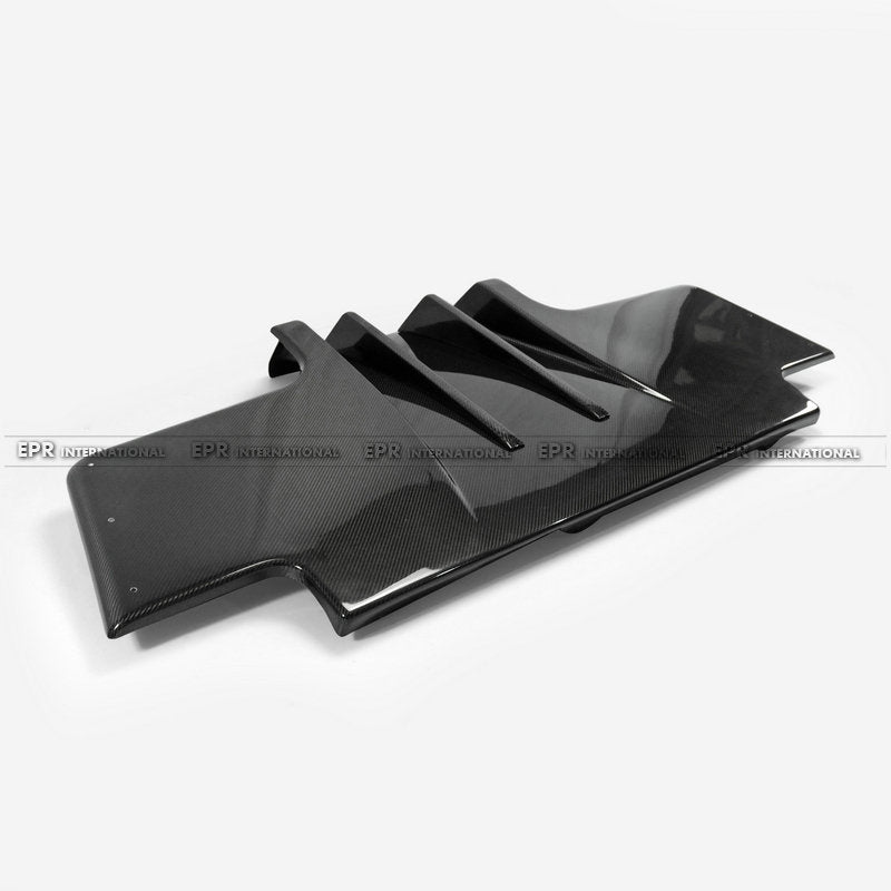 Nissan Skyline R32 GTR TS Style  Type 2 Rear Diffuser w/ Metal Fitting Accessories (5pcs)
