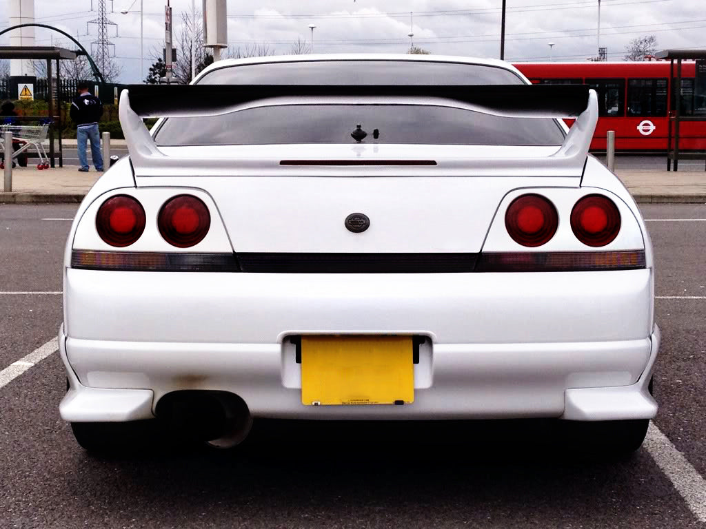 Nissan Skyline R33 GTR Auto Select Shibi Devil Spoiler Blade