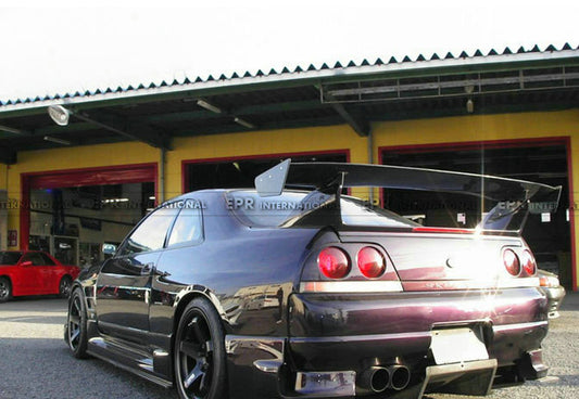 Nissan Skyline R33 GTR OEM Spoiler with Bee-R GT Spoiler blade