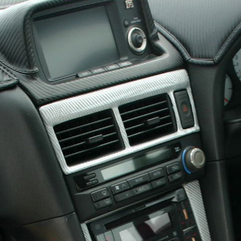 Nissan Skyline R34 GTR Air Con Surround Stick on Type (RHD)
