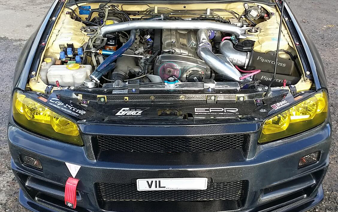 Nissan Skyline R34 GTR GAGE Style Defend Style Cooling Panel