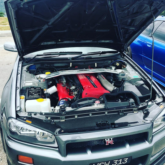 Nissan Skyline R34 GTR GAGE Style Defend Style Cooling Panel