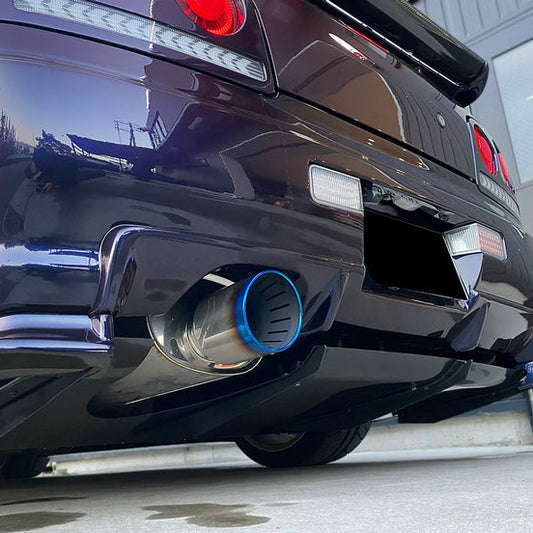 Nissan Skyline R34 GTR GTT K Type rear under diffuser with fins