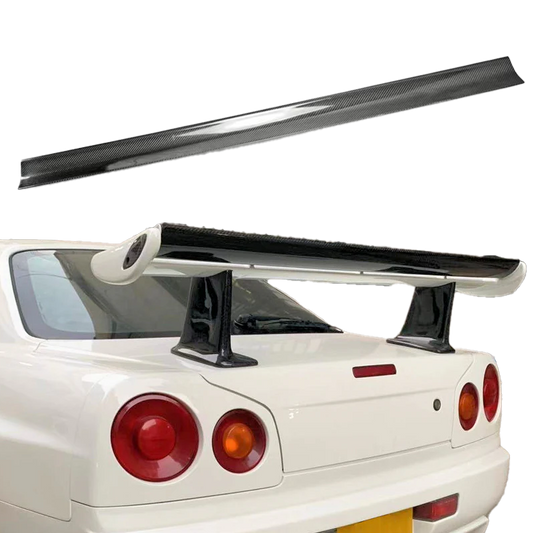 Nissan Skyline Skyline R34 GTR OEM Spoiler EPA Style Rear Small Blade (For geunine OEM spoiler)