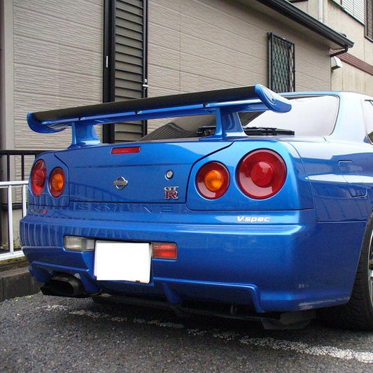 Nissan Skyline R34 GTR OEM Spoiler Rear Small Blade(For geunine OEM spoiler)