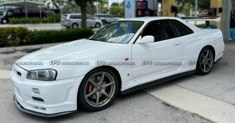 Nissan Skyline R34 GTR NIS side skirt extension(189cm)