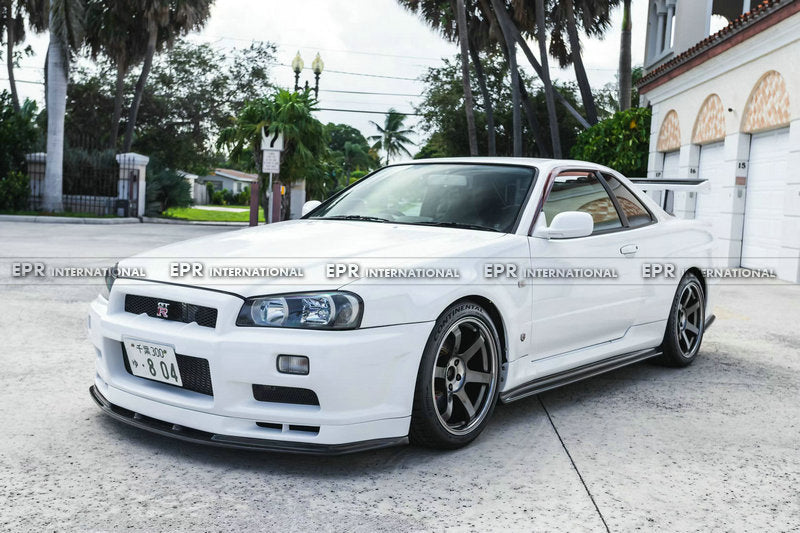 Nissan Skyline R34 GTR NIS side skirt extension(189cm)