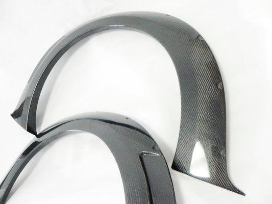 Nissan R35 WALD Style Rear Fender Extention for OE side skirt