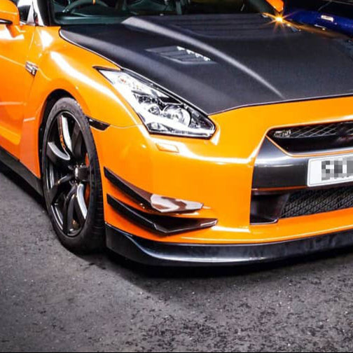 Nissan R35 GTR Early front bumper canard