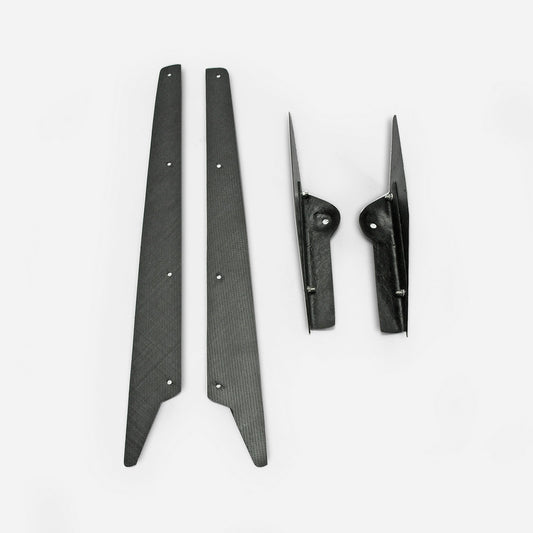 Nissan R35 VRS Style 14' version Vertical fin with bracket