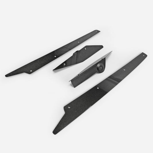 Nissan R35 VRS Style 14' version Vertical fin with bracket