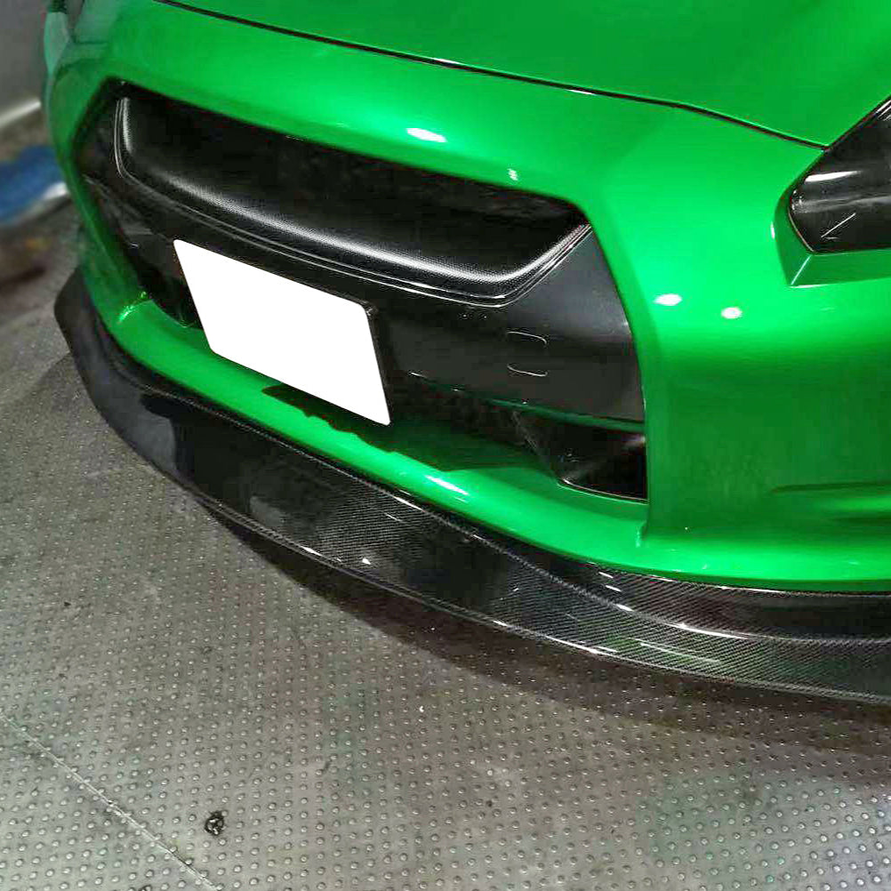 Nissan R35 GTR (Early) AM Style Front Lip with undertray