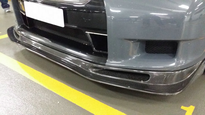 Nissan R35 Carbon Fiber Front Lip