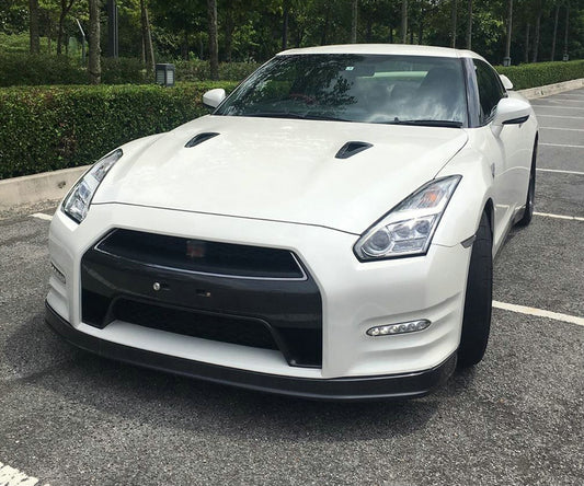Nissan R35 12> GTR OEM Front Lip with under tray