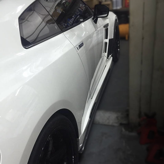 Nissan GTR R35 2013 Ver VRS Style Side Skirt