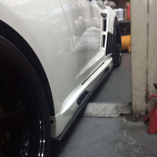 Nissan GTR R35 2013 Ver VRS Style Side Skirt Under Board