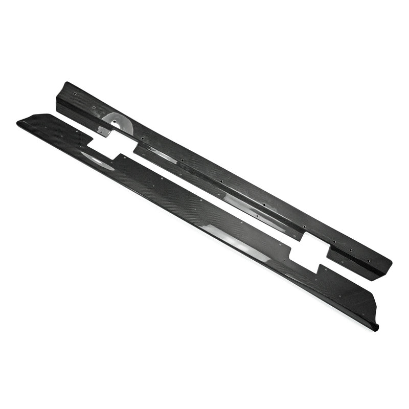 Nissan GTR R35 VRS Style Side skirt under board(For OEM side skirt)