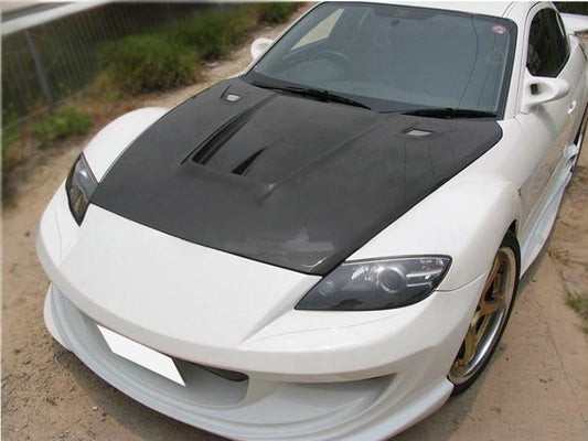 MAZDA RX8 SE3P JR Type vented hood