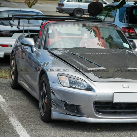 Honda S2000 00-03 AP1 JS Type Front bumper canard 4Pcs (For AP1 OE front bumper)