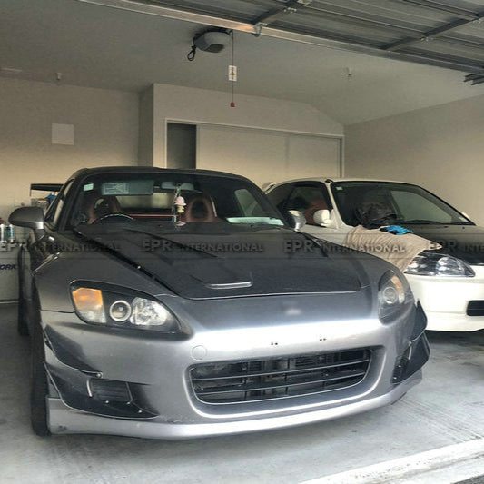 Honda S2000 00-03 AP1 JS Type Front bumper canard 4Pcs (For AP1 OE front bumper)